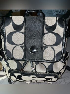 Coach EUC Monogram Backpack